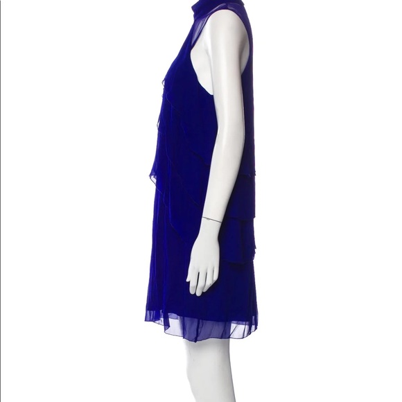 Nicole Miller Mock Neck Mini Dress - Picture 3 of 3